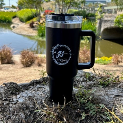 Experience the ultimate blend of style and functionality with the Girlz Secret Black 40oz Tumbler - keep your drinks hot or cold, sip in style every day, and impress your loved ones with a trendy gift idea. With its large capacity and cupholder-friendly design, this black beauty is perfect for those on-the-go moments. Introducing the Girlz Secret Black 40oz Tumbler - a must-have for any trendy beverage connoisseur.