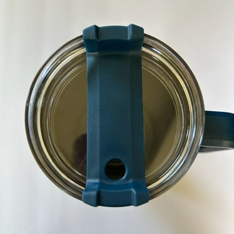 Sip in style and nurture your mind, with our navy blue tumbler designed to remind. Raise awareness for post-partum depression and mental health, while enjoying hot or cold beverages at your stealth. With straw included, this tumbler is perfect for you and me! Introducing the Navy Blue Tumbler - a bold and striking drinkware item that embodies something far greater than cold or hot beverages.