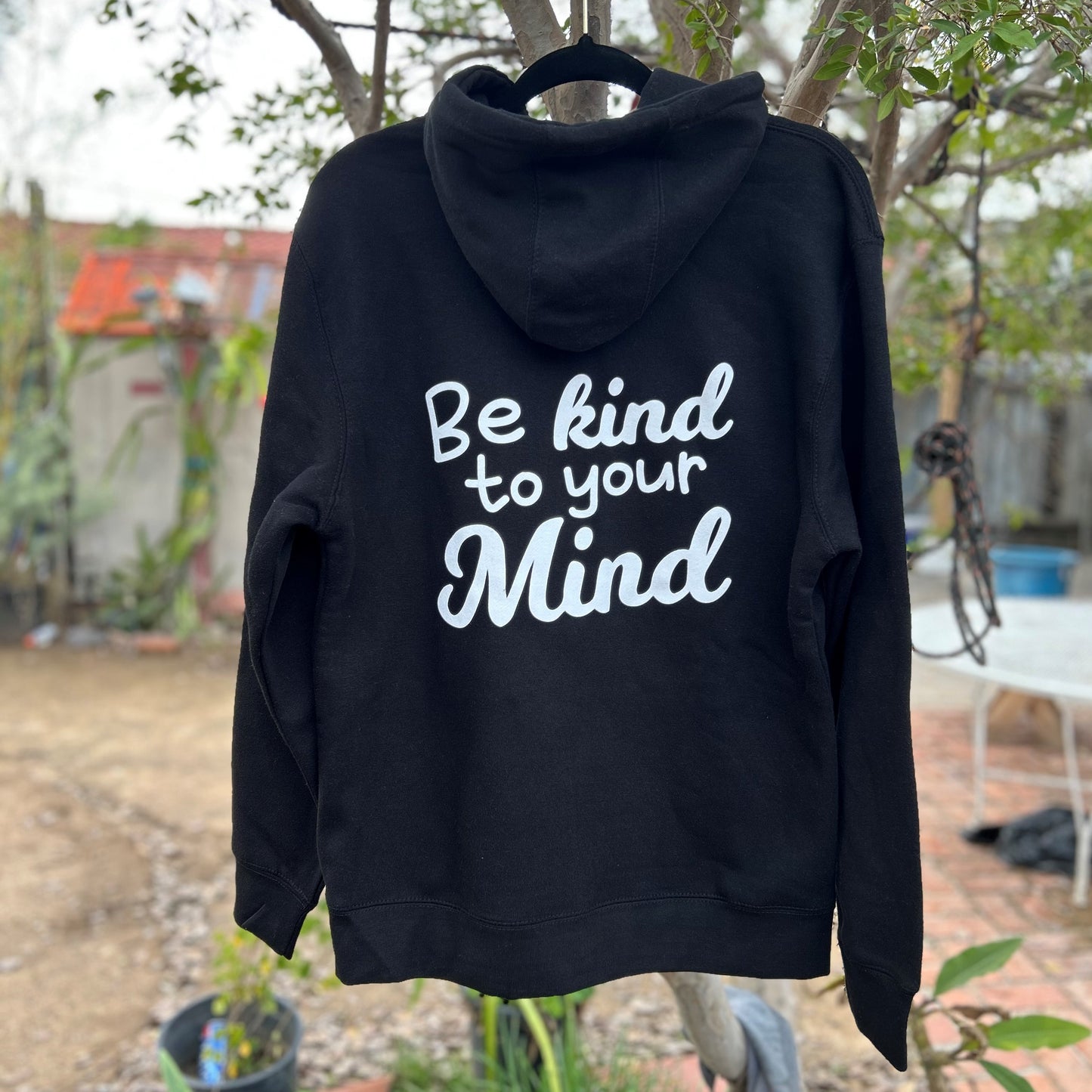 Zip up your kindness and take care of your mind with our Be Kind To Your Mind Hoodie, a reminder to love yourself and conquer depression. The Be Kind To Your Mind Black Zipper Hoodie is more than just a piece of clothing. It embodies a meaningful message that goes beyond the surface level of fashion statements. This hoodie aims to remind people about the importance of taking care of their mental health and well-being, especially during challenging times such as depression.