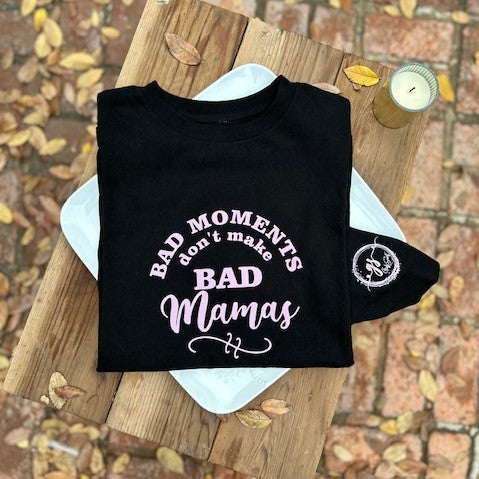 Empower your bad moments with style and strength in our Women's Long Sleeve PPD Shirt, featuring a bold Girlz Secret trademark screen-printed design. The Bad Moments Black Long Sleeve PPD Shirt is the perfect addition to any wardrobe. This stylish and versatile long-sleeve shirt for women features a unique screen-printed design that perfectly complements its classic black color.