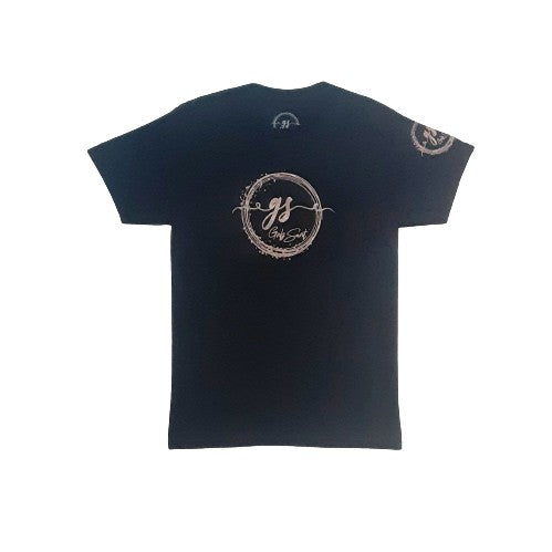 Our Girlz Secret black short sleeve T-shirt is a great way not to feel alone, and instead feel part of our Postpartum club, finding solidarity with fellow women experiencing PPD. DETAILS 100% ultra-soft cotton. Black or white short sleeve t-shirt with our logo in pink. Our logo appears on the front and on the left sleeve. Preshrunk. Professionally screen printed. Unisex true to size S to 2XL (see chart in images). Tagless.