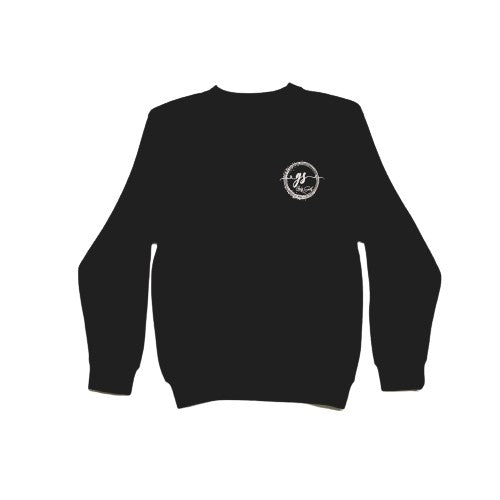 Our Girlz Secret black crewneck sweatshirt is a great way not to feel alone, and instead feel part of our Postpartum club, finding solidarity with fellow women experiencing PPD. DETAILS Black crewneck sweatshirt with our logo in pink. The logo appears on the front and back. 50% cotton, 50% polyester. Preshrunk. Professionally screen printed. Sizes women's S to 2XL (see chart in images). Tagless.